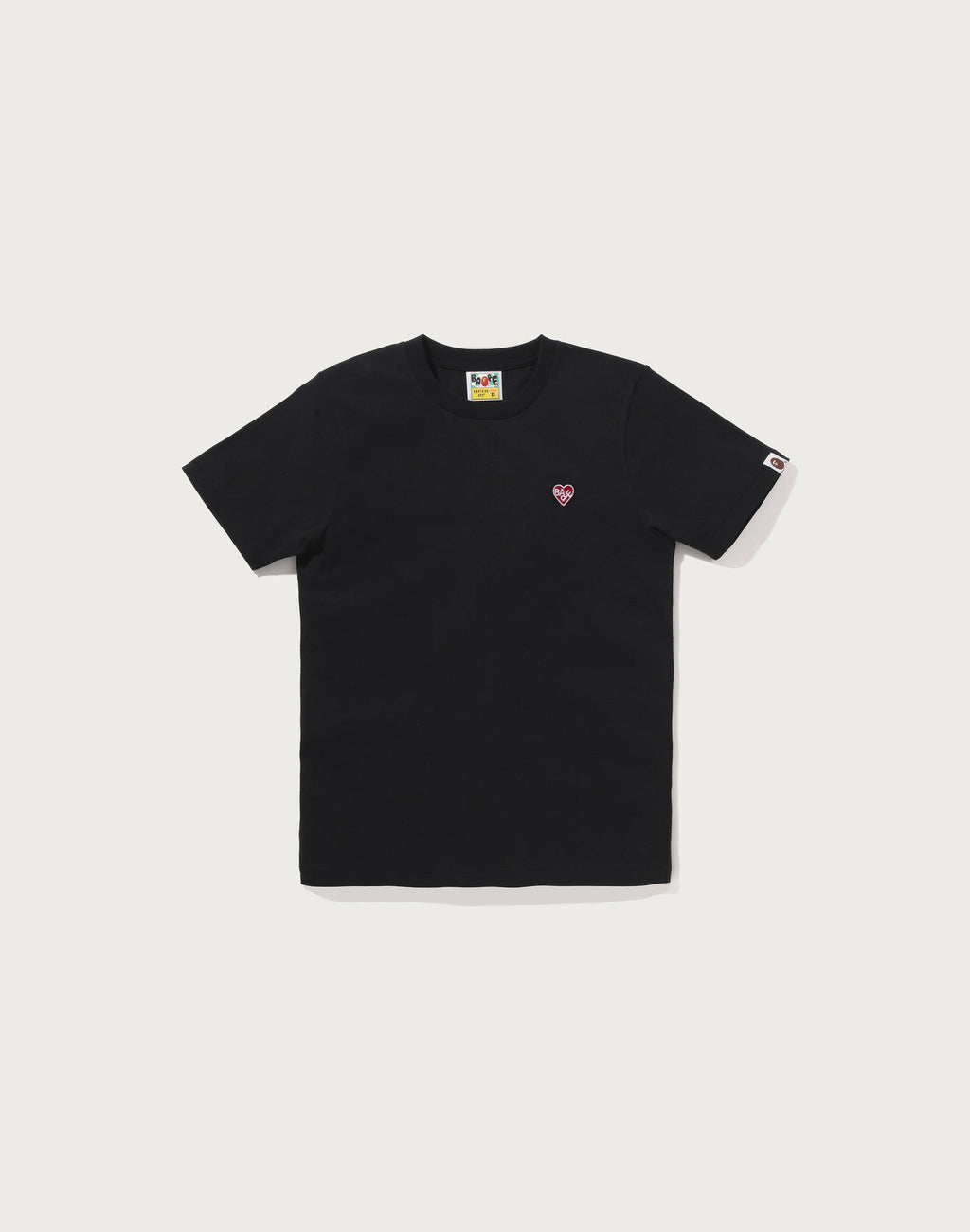BAPE HEART ONE POINT TEE LADIES