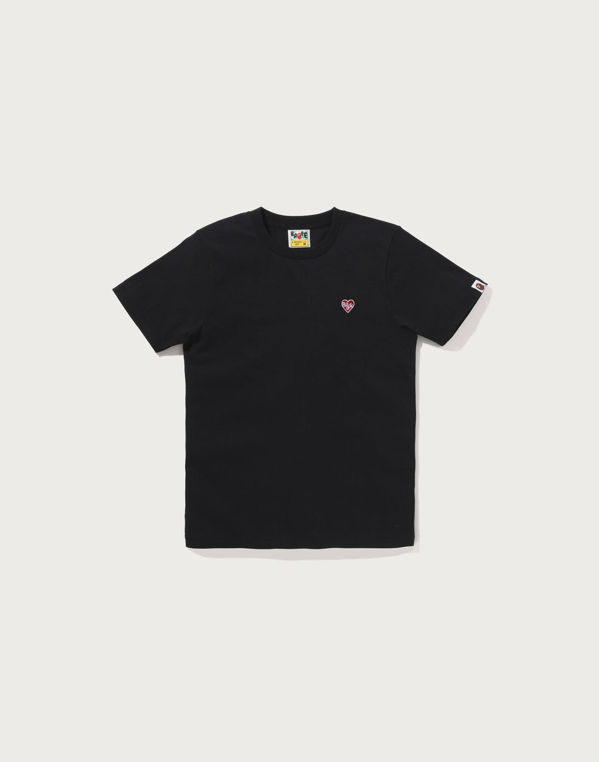 BAPE HEART ONE POINT TEE LADIES