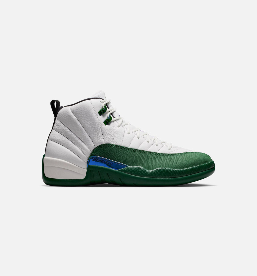 Air Jordan 12 Retro Idols Become Rivals Men's Lifestyle Shoes - Summit White/Canyon Green/Fierce Purple