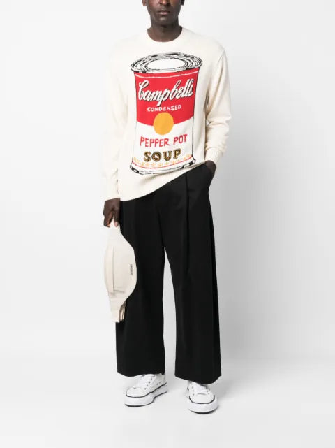 Junya Watanabe MAN x Andy Warhol cotton jumper