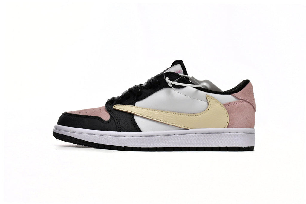 Travis Scott x Air Jordan 1 Low Black Pink Reps Sneaker DM7866-066