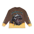 Brown Off The Leash L/S T Shirt