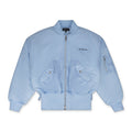 Blue Wordmark Bomber