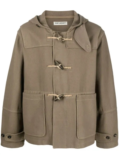 OUR LEGACY cropped duffel jacket