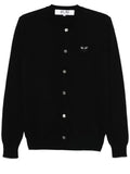 Comme Des Garçons Play Black Heart cardigan