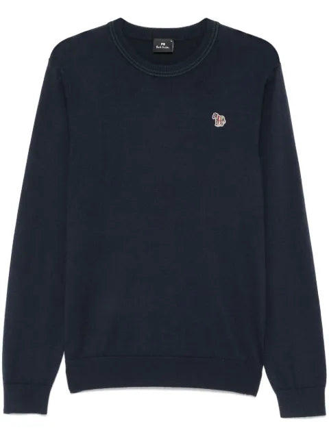 PS Paul Smith zebra-logo sweater