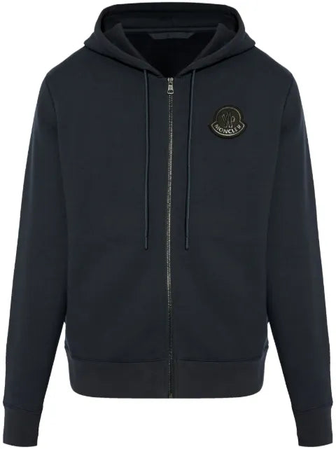 Moncler logo-patch hoodie