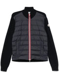 Moncler padded-panels cardigan