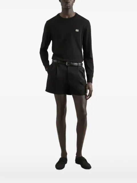 Dolce & Gabbana logo-plaque sweater