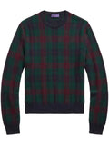 Ralph Lauren Purple Label plaid sweater