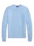 Ralph Lauren Purple Label crew-neck cable-knit jumper