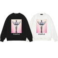 Street style Purple Brand sweatshirts