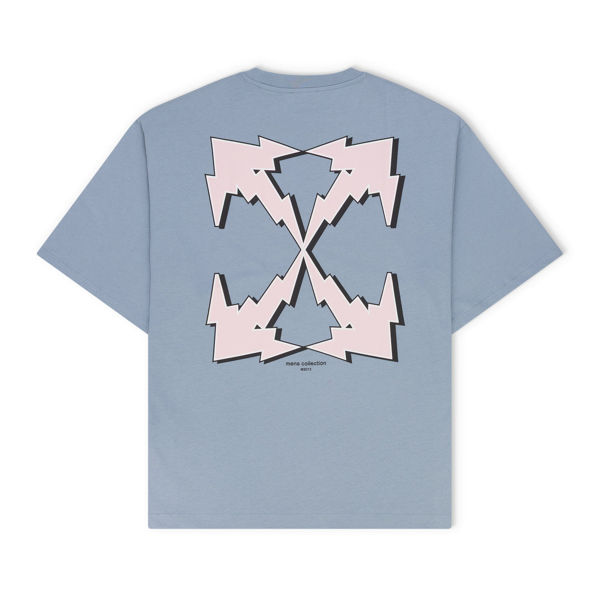 Faded Denim Skate Fit Bolt Arrow Graphic T-shirt