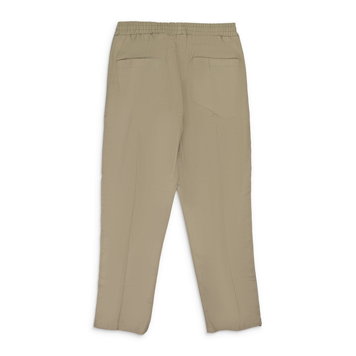Beige Traxedo Pants