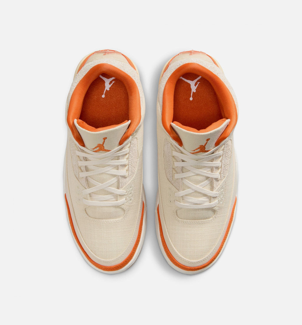 Air Jordan 3 Retro Starfish Women's Shoes - Fossil Starfish Sail