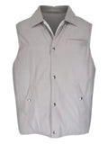 Brunello Cucinelli suede down gilet