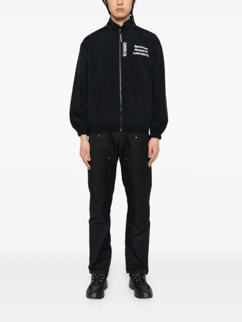 Neighborhood slogan-print jacket