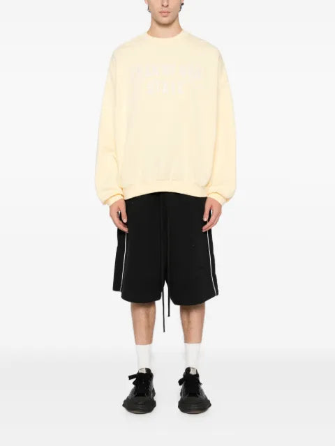 FEAR OF GOD ESSENTIALS logo appliqué sweater