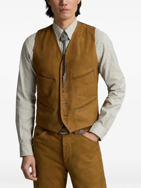 Ralph Lauren RRL suede waistcoat
