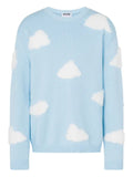 Moschino blue sweater