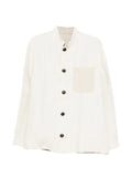 Eleventy buttoned patch-pocket overshirt