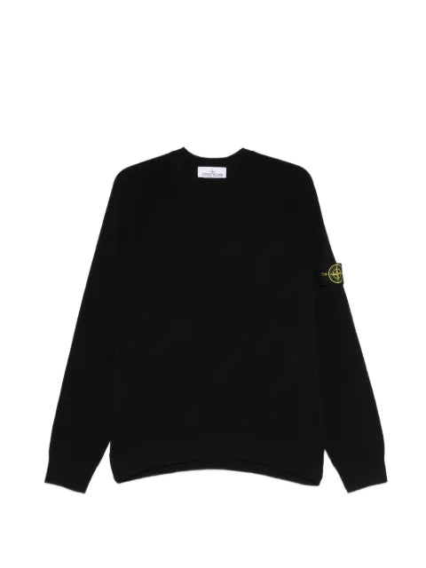 Stone Island 5100020 light raw hand organic cotton loose-fit crewneck jumper with raglan sleeves