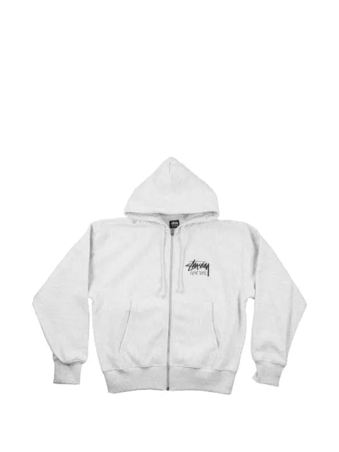 Stüssy zip-up hooded jacket