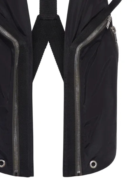 Rick Owens Bauhaus zip vest