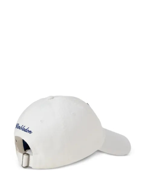 Polo Ralph Lauren x Wimbledon 2026 twill baseball cap with plaque-patch