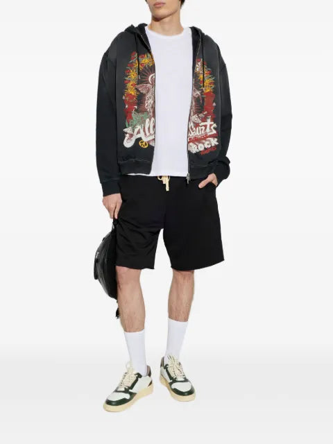 AllSaints Roque graphic-print hoodie