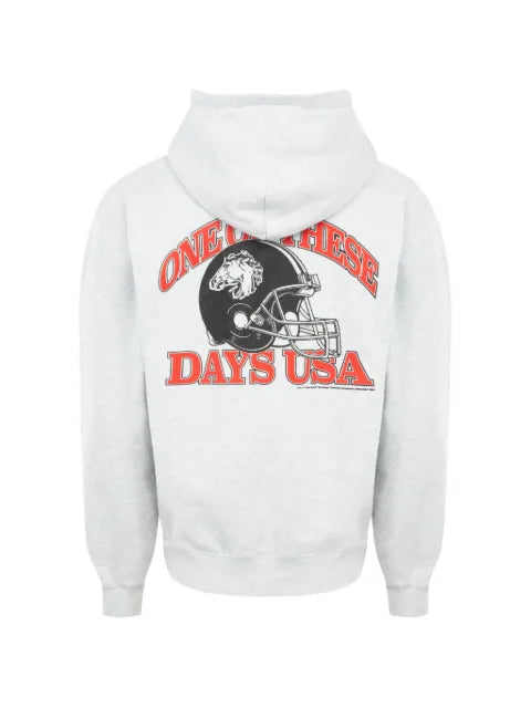 One Of These Days Days USA graphic-print zip-up hoodie