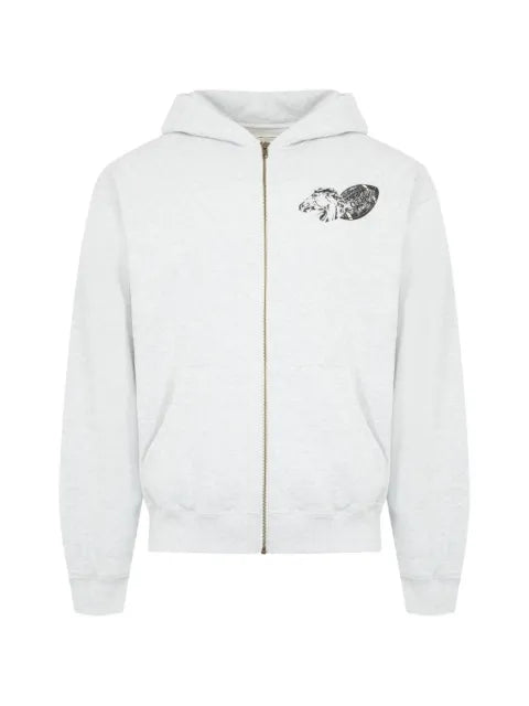 One Of These Days Days USA graphic-print zip-up hoodie
