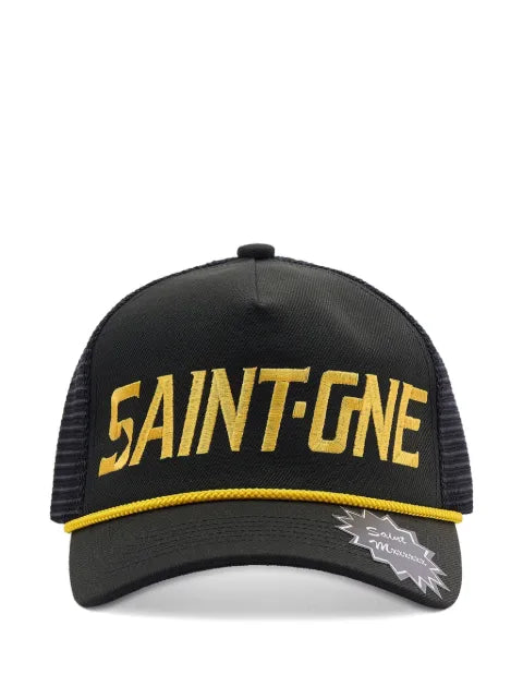 SAINT MXXXXXX mesh-logo baseball cap