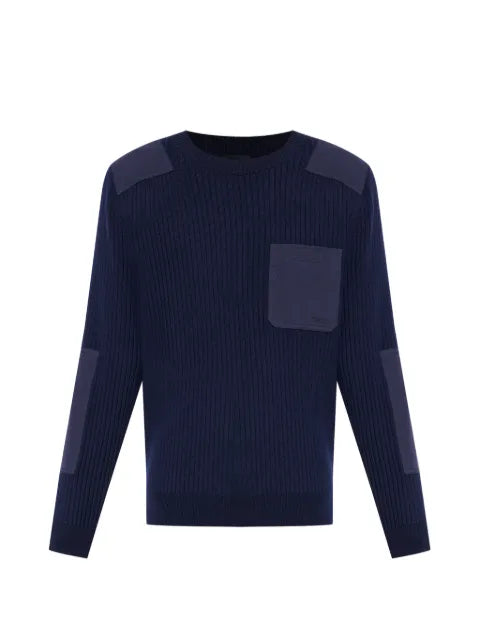 A.P.C. merino wool military sweater