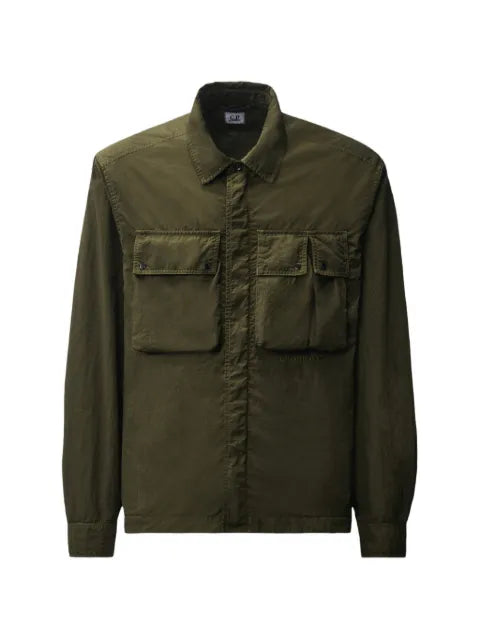 C.P. Company flap-pocket shirt jacket