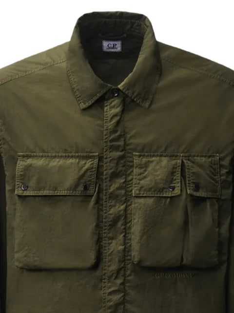 C.P. Company flap-pocket shirt jacket