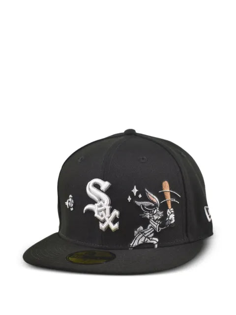 NEW ERA CAP 59FIFTY Low Profile White Sox MLB x Looney Tunes Bugs Hase