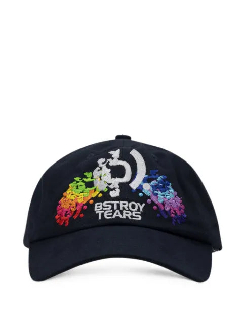 denim Tears x Bstroy Rainbow logo-embroidered baseball cap