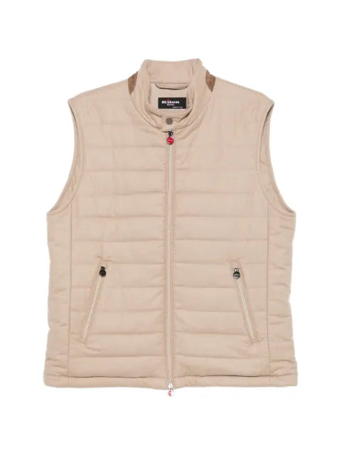 Kiton zip-up gilet