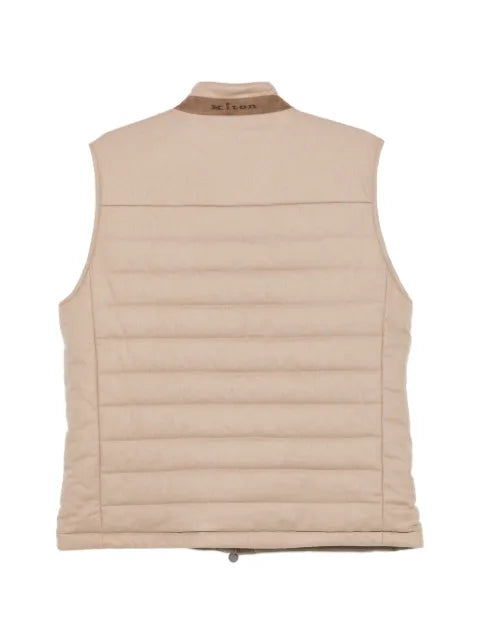 Kiton zip-up gilet