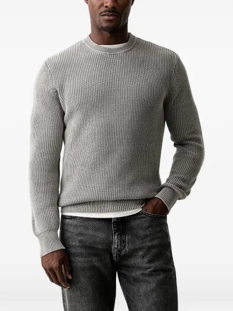 GUESS USA ribbed-knit crew-neck sweater