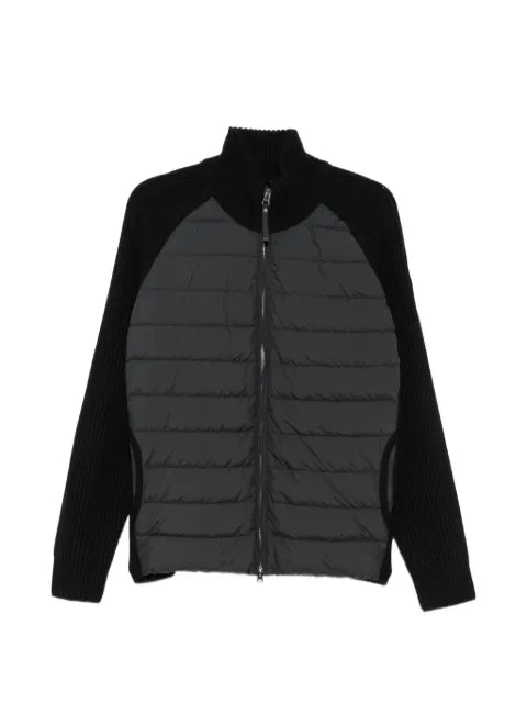 Parajumpers quilted panelled zip up jacket