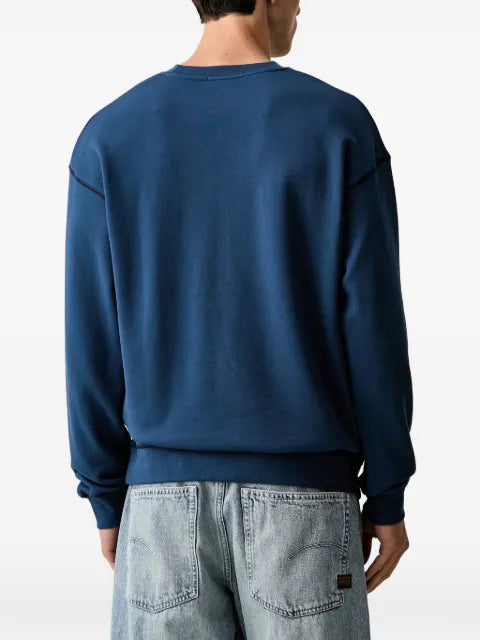 Scotch & Soda logo-print sweater