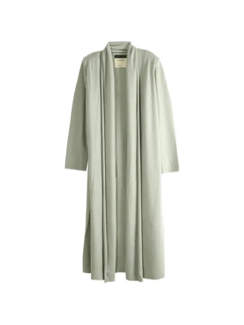 Frenckenberger shawl-collar floor-length cardigan