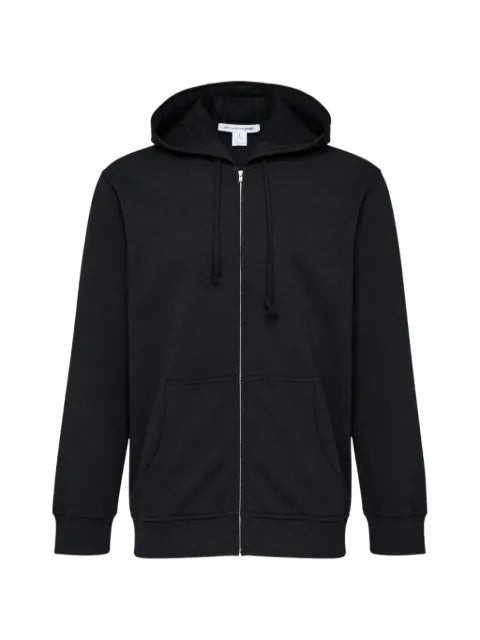 Comme Des Garçons Shirt train-print zip-up hoodie