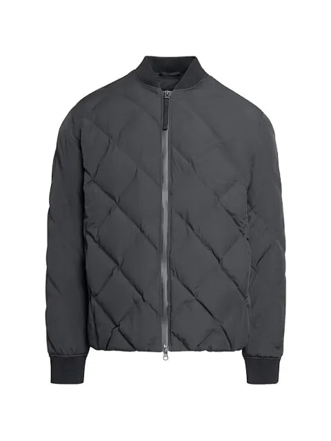 Alpha Tauri Octal V1.Y9.02 quilted bomber jacket