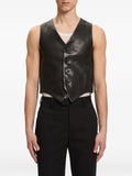 Ann Demeulemeester Alrik leather waistcoat