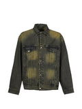 Song For The Mute faded-effect denim jacket