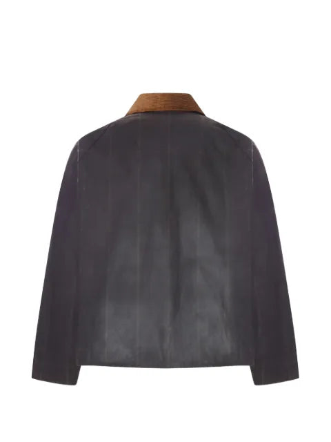 Paul Smith x Barbour - Windowpane Transport wax jacket