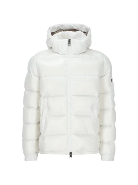 Herno quilted hooded down jacket